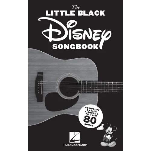 The Little Black Disney Songbook: Complete Lyrics & Guitar Chords to Over 80 Songs - Paperback