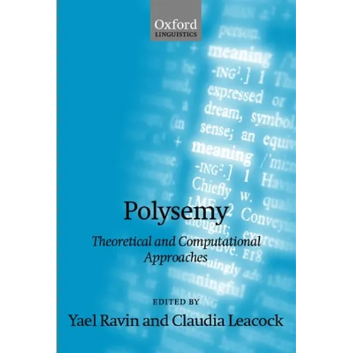 Polysemy: Theoretical and Computational Approaches - Paperback