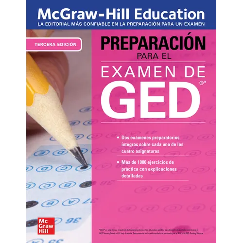 McGraw-Hill Education Preparacion Para El Examen de Ged, Tercera Edicion