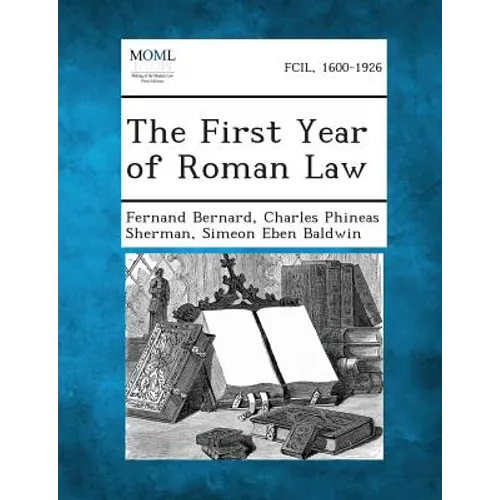 The First Year of Roman Law - Paperback