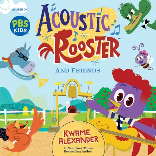Acoustic Rooster and Friends - Board Book