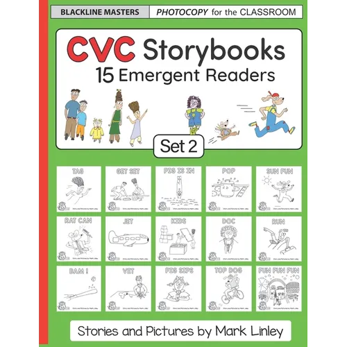 CVC Storybooks: SET 2: Teacher Edition - Paperback