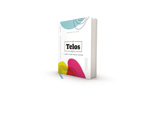 Niv, the Telos Bible, Hardcover, Comfort Print: A Student's Guide Through Scripture - Hardcover