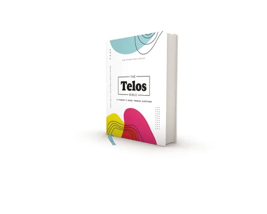 Niv, the Telos Bible, Hardcover, Comfort Print: A Student's Guide Through Scripture - Hardcover