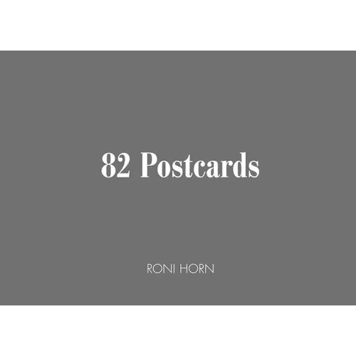 Roni Horn: 82 Postcards - Paperback
