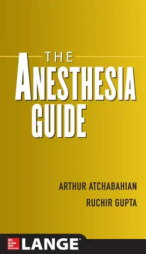 The Anesthesia Guide - Paperback