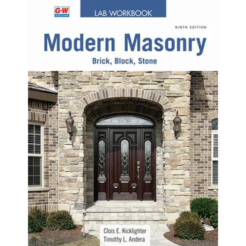 Modern Masonry: Brick, Block, Stone - Paperback
