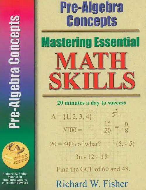 Mastering Essential Math Skills: Pre-Algebra Concepts - Paperback