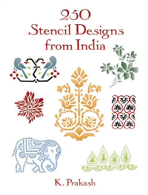 250 Stencil Designs from India - Paperback
