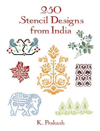 250 Stencil Designs from India - Paperback