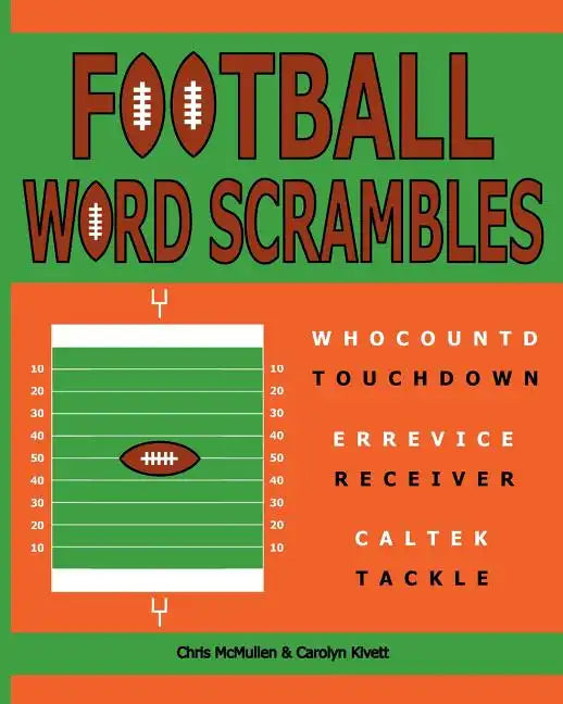 Football Word Scrambles: Puzzles for Sports Fans - Paperback