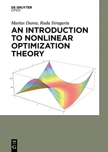 An Introduction to Nonlinear Optimization Theory - Hardcover