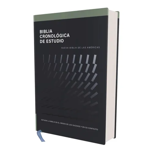 Nbla, Biblia Cronológica de Estudio, Tapa Dura, Interior a Cuatro Colores, Comfort Print - Hardcover