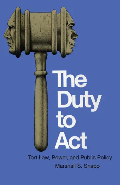 The Duty to Act: Tort Law, Power, and Public Policy - Paperback