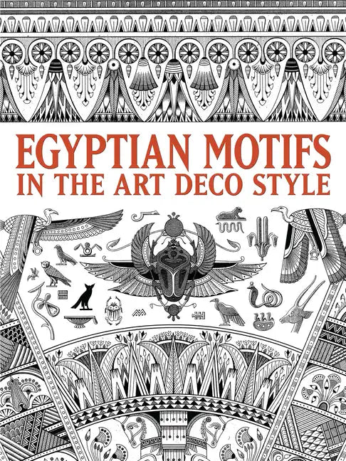 Egyptian Motifs in the Art Deco Style - Paperback
