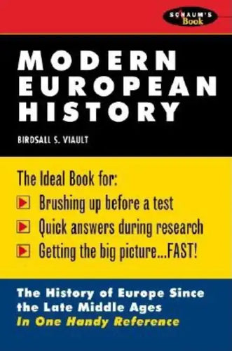 Schaum's Outline of Modern European History - Paperback