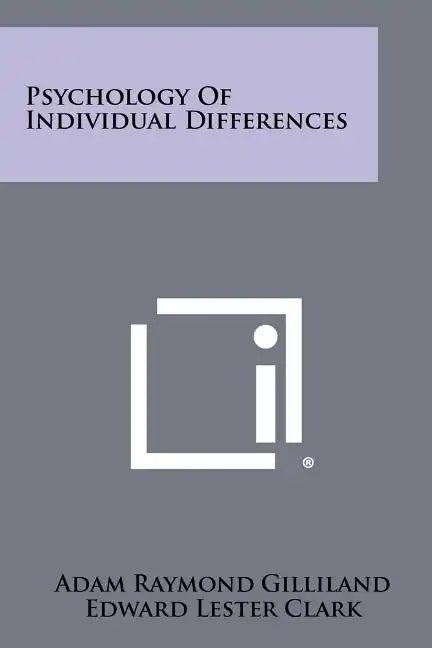 Psychology of Individual Differences - Paperback