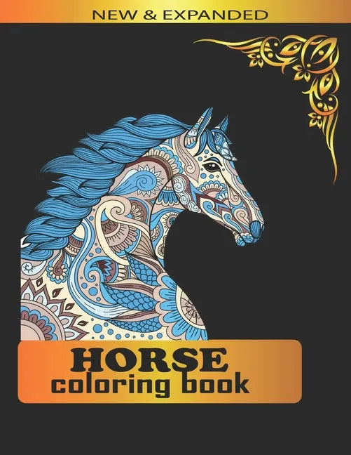Hores colouring book: Best colouring book for girls and boys - Paperback