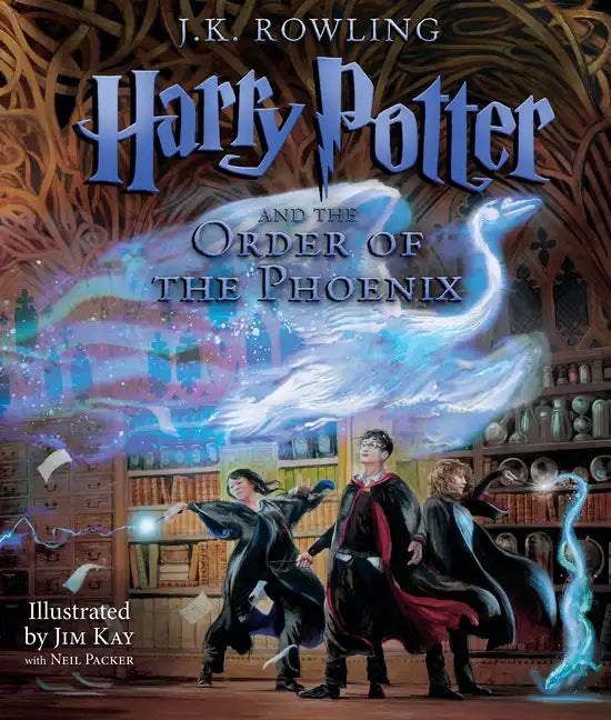 Harry Potter and the Order of the Phoenix: The Illustrated Edition (Harry Potter, Book 5) - Hardcover