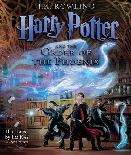 Harry Potter and the Order of the Phoenix: The Illustrated Edition (Harry Potter, Book 5) - Hardcover
