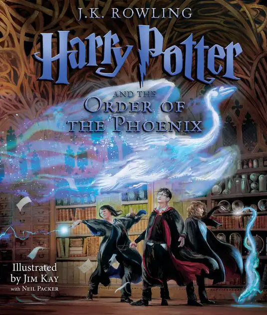 Harry Potter and the Order of the Phoenix: The Illustrated Edition (Harry Potter, Book 5) - Hardcover