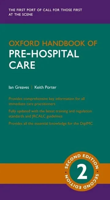 Oxford Handbook of Pre-Hospital Care - Paperback