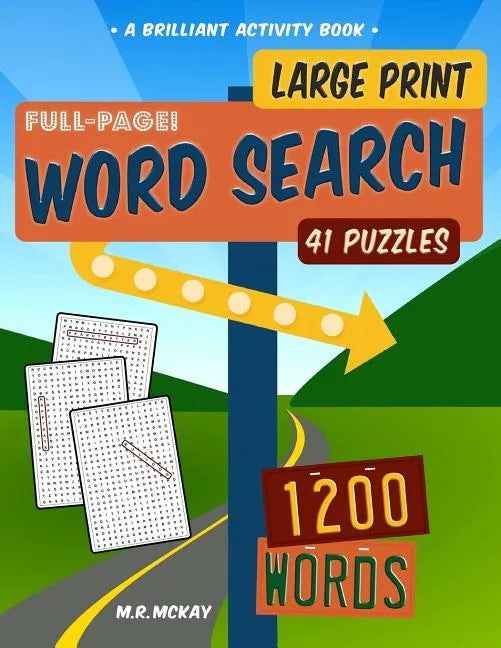Large Print Word Search Puzzles - Paperback