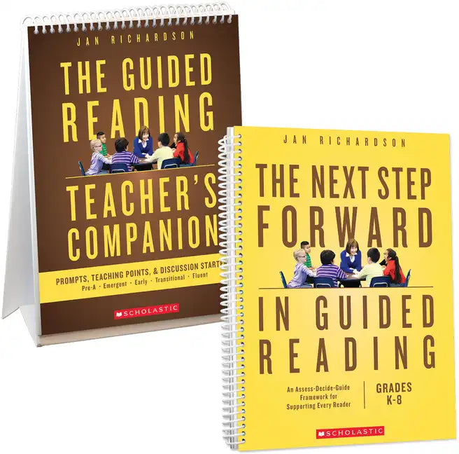 The Next Step Forward in Guided Reading Book + the Guided Reading Teacher's Companion - Spiral