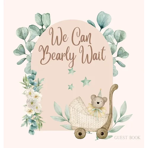 Bear Baby Shower Guest Book (hardback) - Hardcover