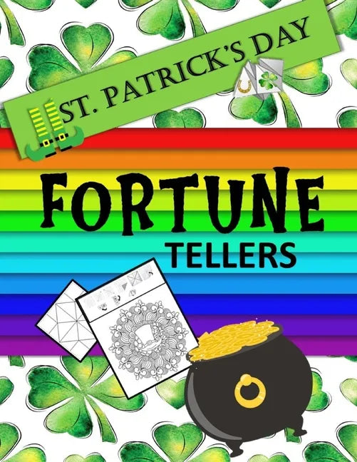St. Patrick's Day Fortune Tellers: Paper Folding Templates; Origami for Kids - Paperback
