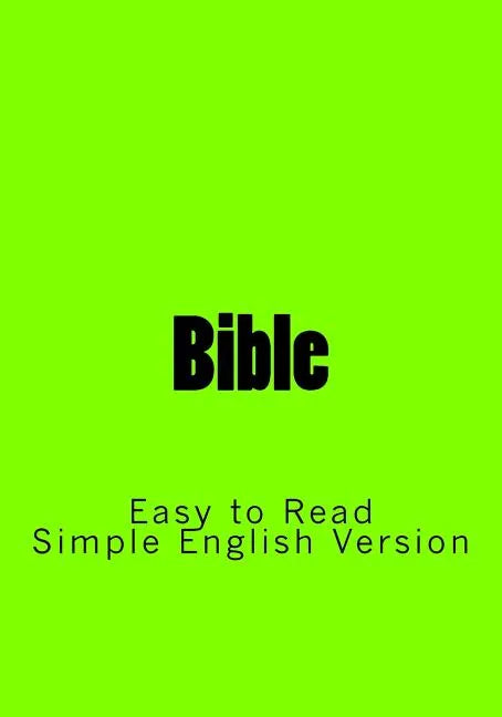 Bible: Easy to Read - Simple English Version - Paperback