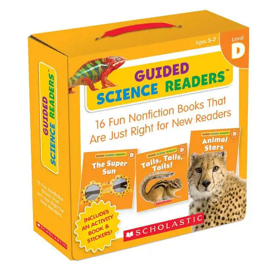 Guided Science Readers: Level D (Parent Pack): 16 Fun Nonfiction Books That Are Just Right for New Readers - Boxed Set