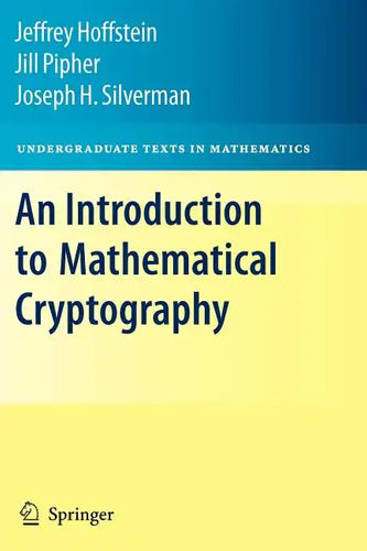 An Introduction to Mathematical Cryptography - Paperback