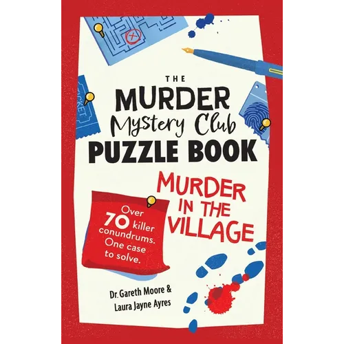 The Murder Mystery Club Puzzle Book: Murder in the Village - Paperback