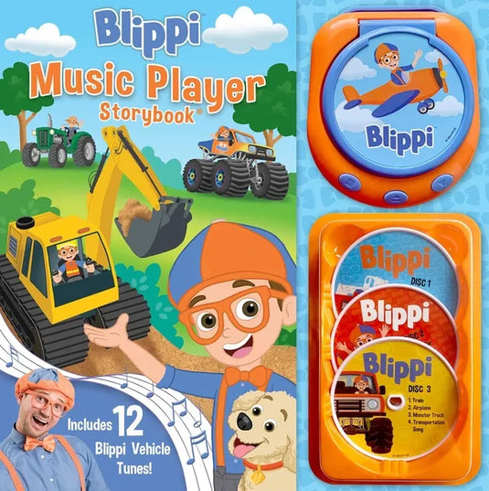 Blippi: Music Player Storybook - Hardcover
