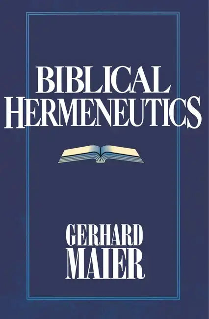 Biblical Hermeneutics - Paperback