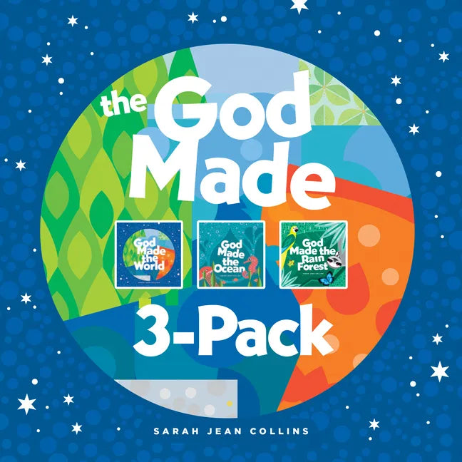 The God Made 3-Pack: God Made the World / God Made the Ocean / God Made the Rain Forest - Board Book