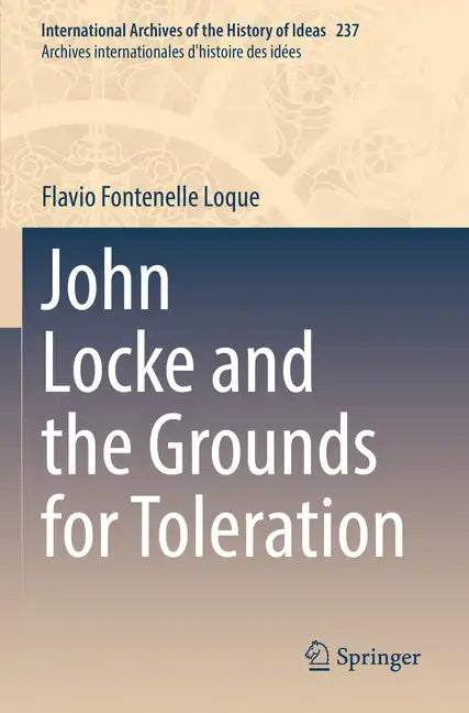 John Locke and the Grounds for Toleration - Paperback