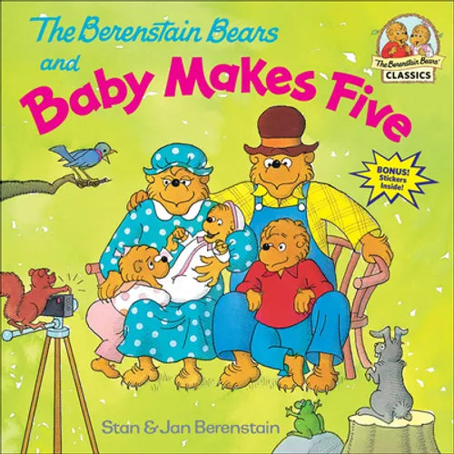 The Berenstain Bears and Baby Makes Five - Hardcover