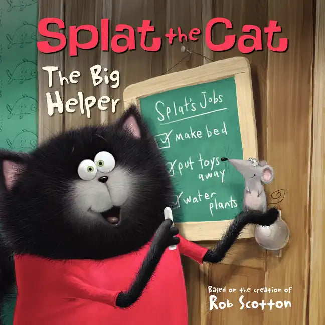 Splat the Cat: The Big Helper - Paperback