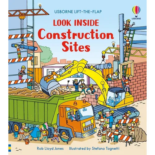 Look Inside Construction Sites - Board Book