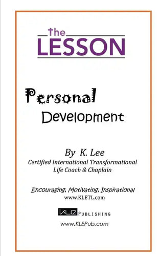The Lesson: Personal Development - Paperback