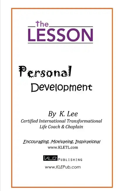 The Lesson: Personal Development - Paperback