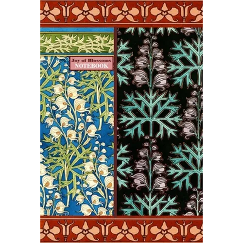 Joy of Blossoms NOTEBOOK [ruled Notebook/Journal/Diary to write in, 60 sheets, Medium Size (A5) 6x9 inches] - Paperback