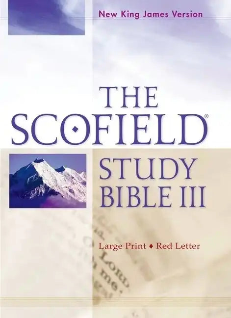 Scofield Study Bible III-NKJV-Large Print - Hardcover