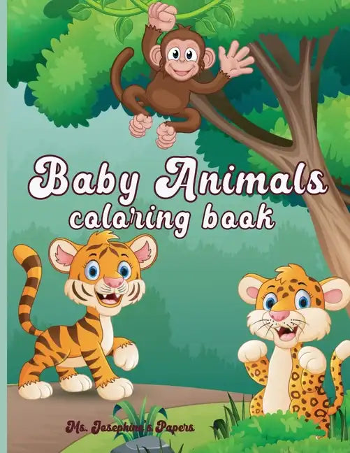 Baby Animals Coloring Book - Paperback