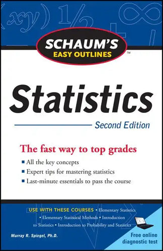 Schaum's Easy Outline of Statistics, Second Edition - Paperback