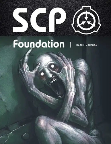Scp Foundation Art Book Black Journal - Hardcover