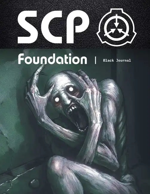 Scp Foundation Art Book Black Journal - Hardcover
