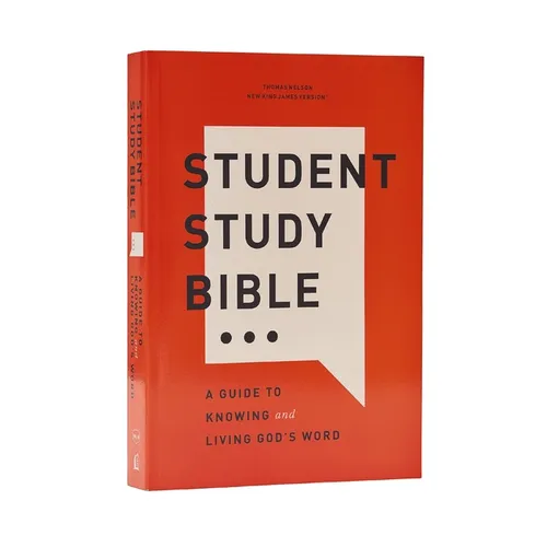 Student Study Bible: A Guide to Knowing and Living God's Word (Nkjv, Softcover, Red Letter, Comfort Print)